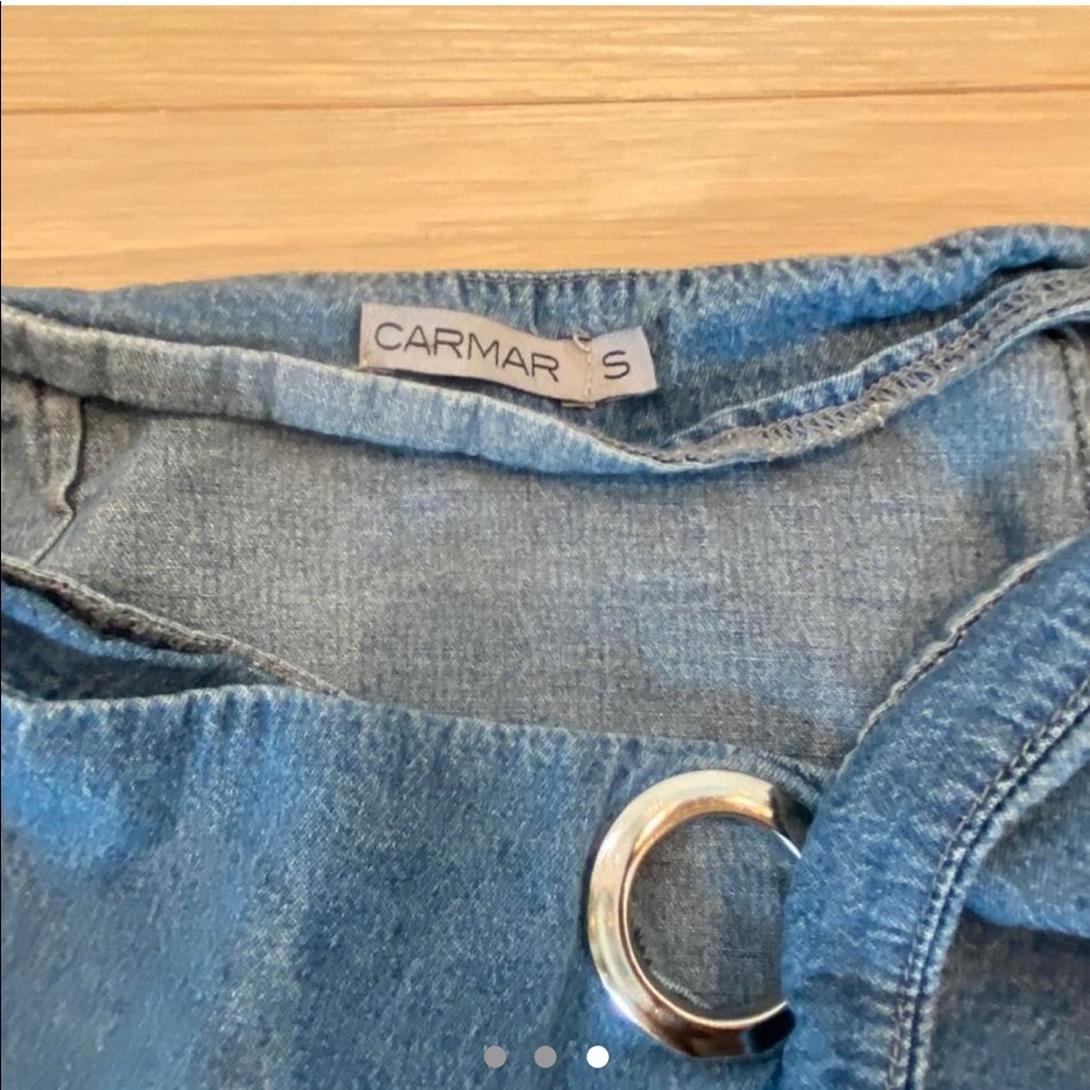 Carmar denim wrap skirt - Picture 3 of 3